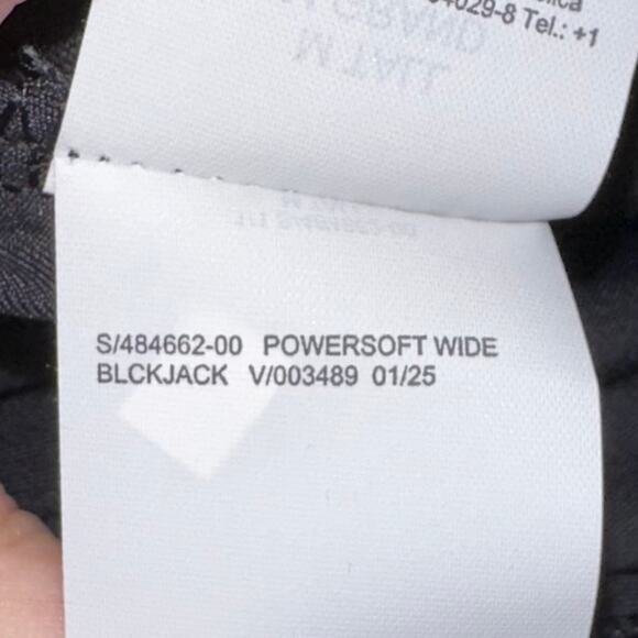 SOLD 💕NWT Old Navy High Waisted PowerSoft Wide Leg Pants in Black Jack Size M - Picture 10 of 15